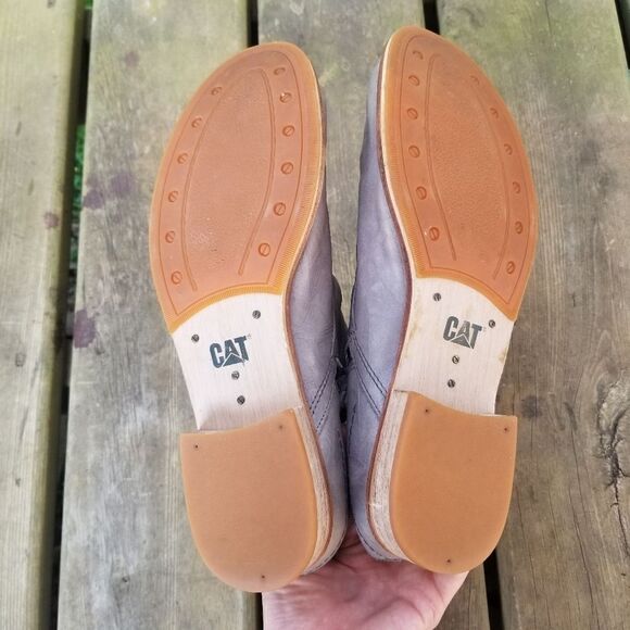 CAT Caterpillar Irenea Gray Ankle Zip Booties - Picture 9 of 11